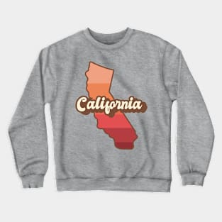 California Retro Crewneck Sweatshirt